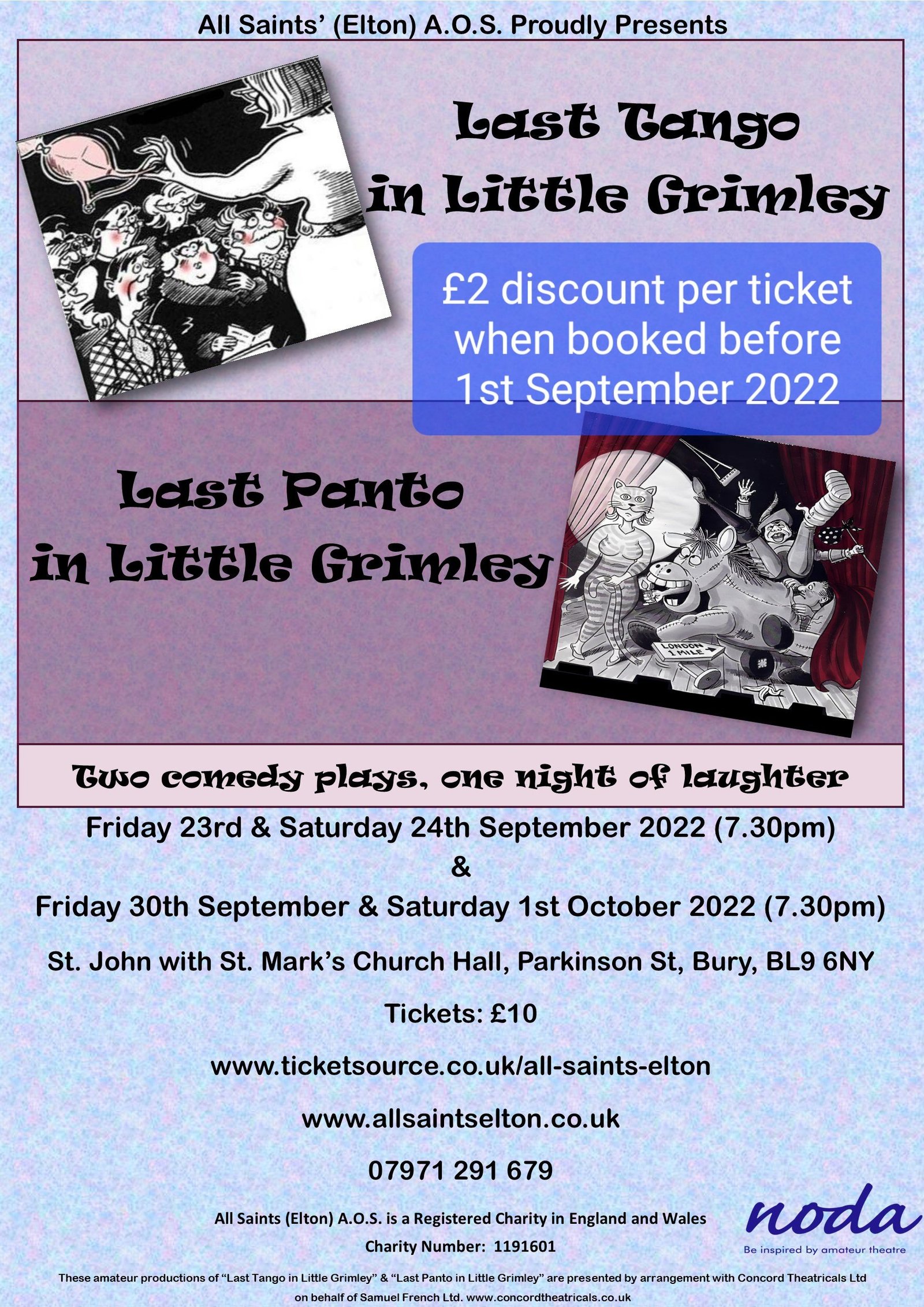 Last Tango in Little Grimley & Last Panto in Little Grimley